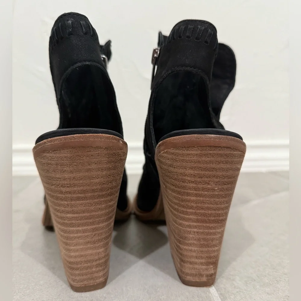 Vince Camuto black Katrina suede bootie - Picture 5 of 13
